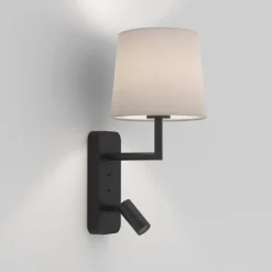 Lampka do Czytania Side by Side Matowy Czarny (1406002) - Astro Lighting