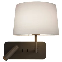 Lampka do Czytania Side by Side Grande USB Brąz (1406012) - Astro Lighting