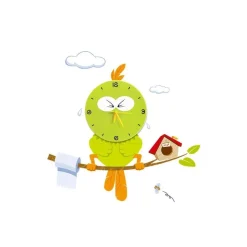 Lampka dziecięca BIRD LED CLOCK (ML208) - Milagro