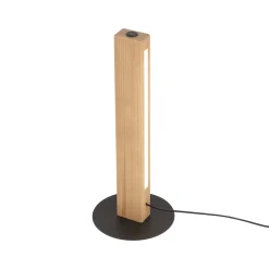 Lampka nocna TEO LED jasne drewno (1412) - TK Lighting