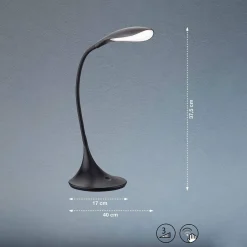 Lampka nocna ze ściemniaczem Nil (50527) - Fischer&Honsel