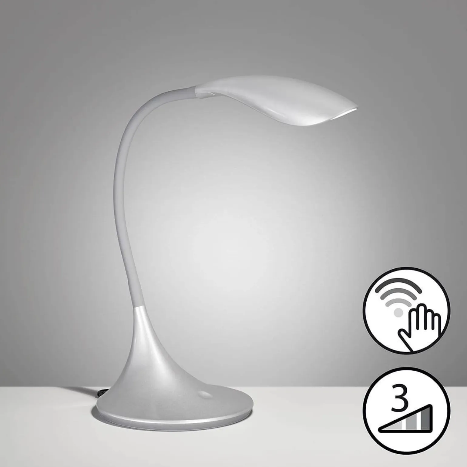 Lampka nocna ze ściemniaczem Nil (50720) - Fischer&Honsel