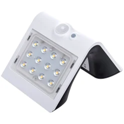 Lampka Solarna Butterfly Biała 1,5W (EKO8817) - Eko-Light / z czujnikiem ruchu i zmierzchu