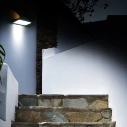 Lampka Solarna Butterfly Biała 6,8W (EKO3997) - Eko-Light / z czujnikiem ruchu i zmierzchu