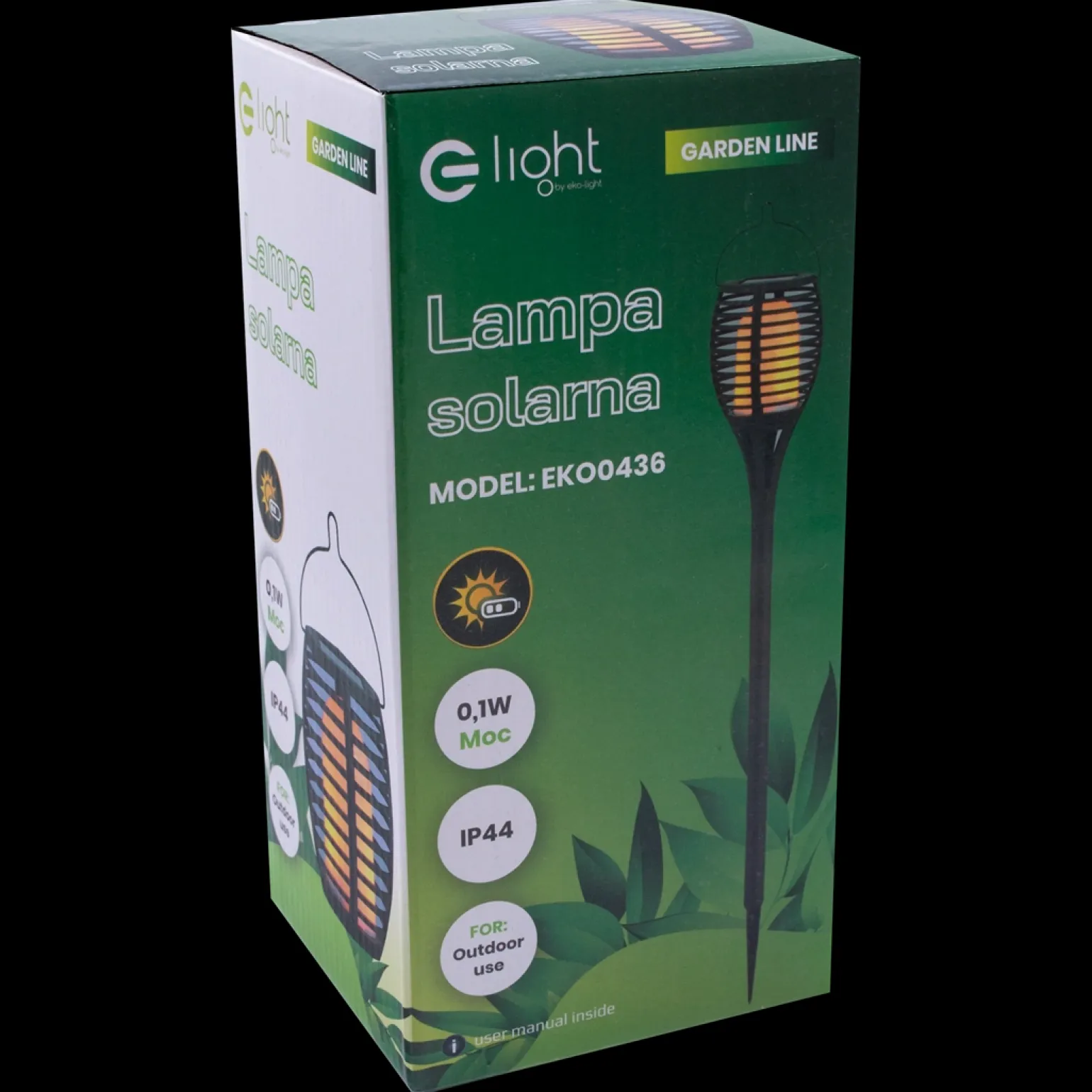 Lampka Solarna Imitująca Płomień (EKO0436) - Eko-Light