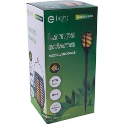 Lampka Solarna Imitująca Płomień (EKO0436) - Eko-Light