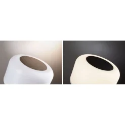 Lampka stołowa solarna BARTJA LED 3-STEP DIM USB-C 1.6W 160lm 2700K IP44 biały / tworzywo sztuczne (PL94606) - PAULMANN
