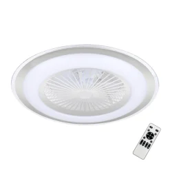Lampowentylator ZEPHYR SILVER 48W LED+ PILOT (ML1515) - Milagro