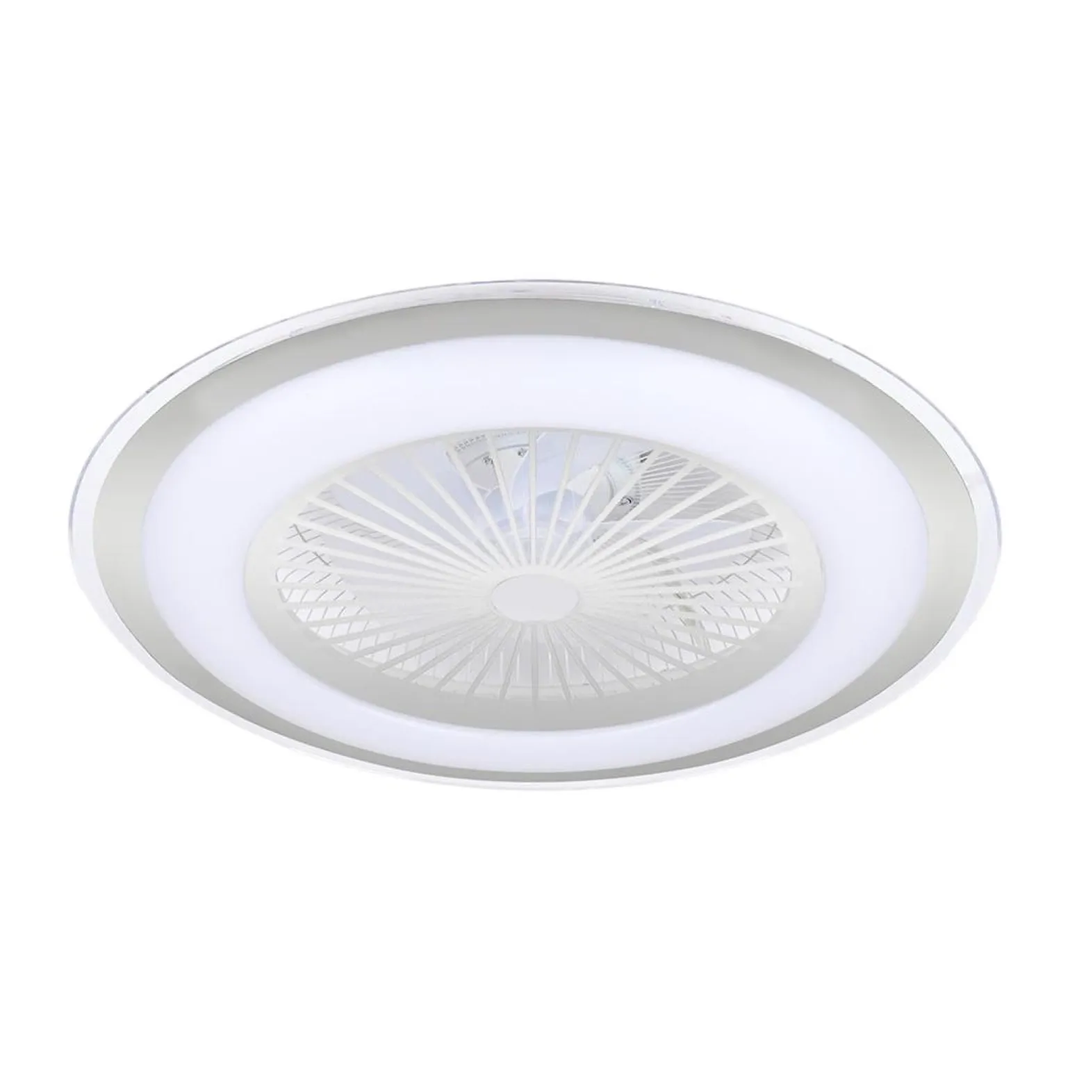 Lampowentylator ZEPHYR SILVER 48W LED+ PILOT (ML1515) - Milagro