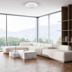 Lampowentylator ZEPHYR SILVER 48W LED+ PILOT (ML1515) - Milagro