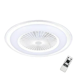 Lampowentylator ZEPHYR WHITE 48W LED+ PILOT (ML1516) - Milagro