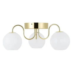 Lampy sufitowe FRANCA Nordlux E14 3*40W Metal Mosiądz