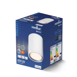 Lampy sufitowe LandonSmar Nordlux LED Metal Biały