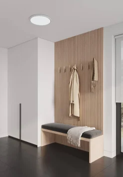 Lampy sufitowe OJA Nordlux LED Tworzywo sztuczne Biały