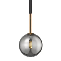 Lampy wiszące ARCTURUS czarno-złota (P0574-01F-SDFZ) - Zuma Line