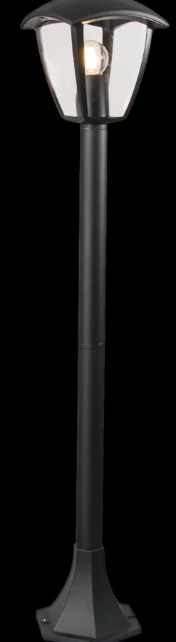 LANTERN LAMPA ZEWNĘTRZNA STOJĄCA CZARNA/BLACK (17040-PS) - Zuma Line