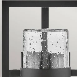 Latarnia naścienna Cordillera - 1 źródło światła - Czarna (HK-CORDILLERA-M-BK) - Hinkley