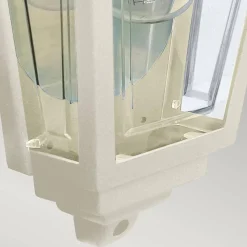 Latarnia naścienna Deco Lane - 1 źródło światła - Kremowa (DECO-LANE7-CREAM) - Elstead Lighting