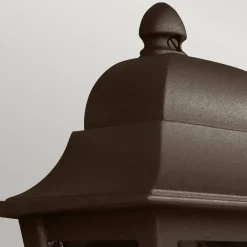 Latarnia naścienna Deco Lane - 1 źródło światła - Brązowa (DECO-LANE7-BRONZE) - Elstead Lighting