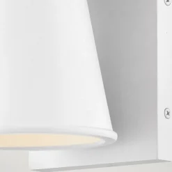 Latarnia naścienna Hans - 1 źródło światła - Strukturalna biel (HK-HANS-S-WHT) - Elstead Lighting