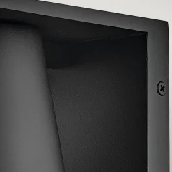 Latarnia naścienna Hans - 1 źródło światła - Strukturalna czerń (HK-HANS-S-BLK) - Elstead Lighting