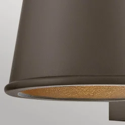 Latarnia naścienna Hans - 1 źródło światła - Architektoniczny brąz (HK-HANS-S-ABZ) - Elstead Lighting