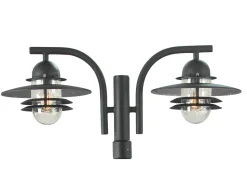 Latarnia OSLO 2014 BLACK E27 2X57W EEI A+..D Norlys