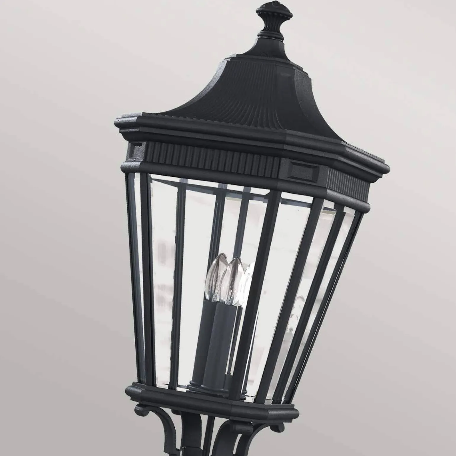 Latarnia stojąca duża Cotswold Lane (FE-COTSLN5-L-BK) - Elstead Lighting