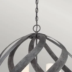 Latarnia wisząca Blacksmith - 5 źródeł światła (QN-BLACKSMITH-5P-OBK) - Quintiesse