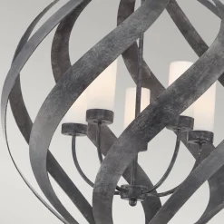 Latarnia wisząca Blacksmith - 5 źródeł światła (QN-BLACKSMITH-5P-OBK) - Quintiesse