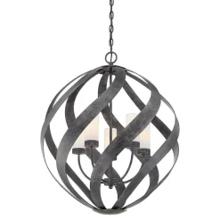 Latarnia wisząca Blacksmith - 5 źródeł światła (QN-BLACKSMITH-5P-OBK) - Quintiesse