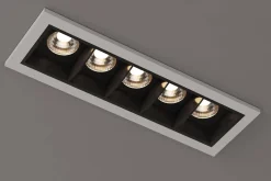 LED lampa COLD 5; 5*2W DIMWhite&Black IP20 CRI90 3000K (03343W/B) - ZARlight