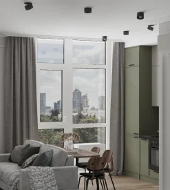 LED lampa UNIVERSAL RD G2-14W DIMWhite&Black IP20 CRI80 3000K (03340W/B) - ZARlight