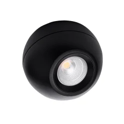LED lampa URANUS-9W DIM Black IP20 CRI80 3000K (03331B) - ZARlight