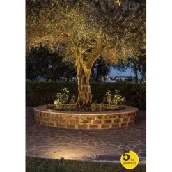 LED SPIKE, lampa wbijana w grunt LED, outdoor, kolor antracytowy, IP55, 3000K, 40° (1002201) SLV