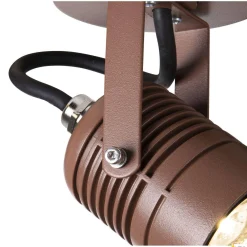 LED SPOT SP, zewnętrzna oprawa ścienna, kolor rdzy, 3000 K (1004957) - SLV