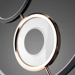 Ledowa lampa wisząca Seppia No.1 Altavola Design (LA115/X_62_1+2_3k_black_gold) - ALTAVOLA DESIGN