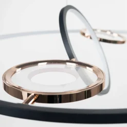 Ledowa lampa wisząca Seppia No.1 Altavola Design (LA115/X_62_1+2_3k_black_gold) - ALTAVOLA DESIGN