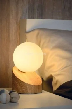 LEN lampa stołowa drewno 45561/01/72 Lucide