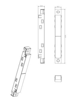 Liniowy łącznik GALAXY-JC doszynoprzewódów magnetycznych SURFACE i TRIMLESS (033402B) - ZARlight