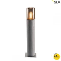 LISENNE POLE 70, E27, szara, IP54