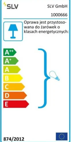 LISENNE POLE 70, E27, szara, IP54