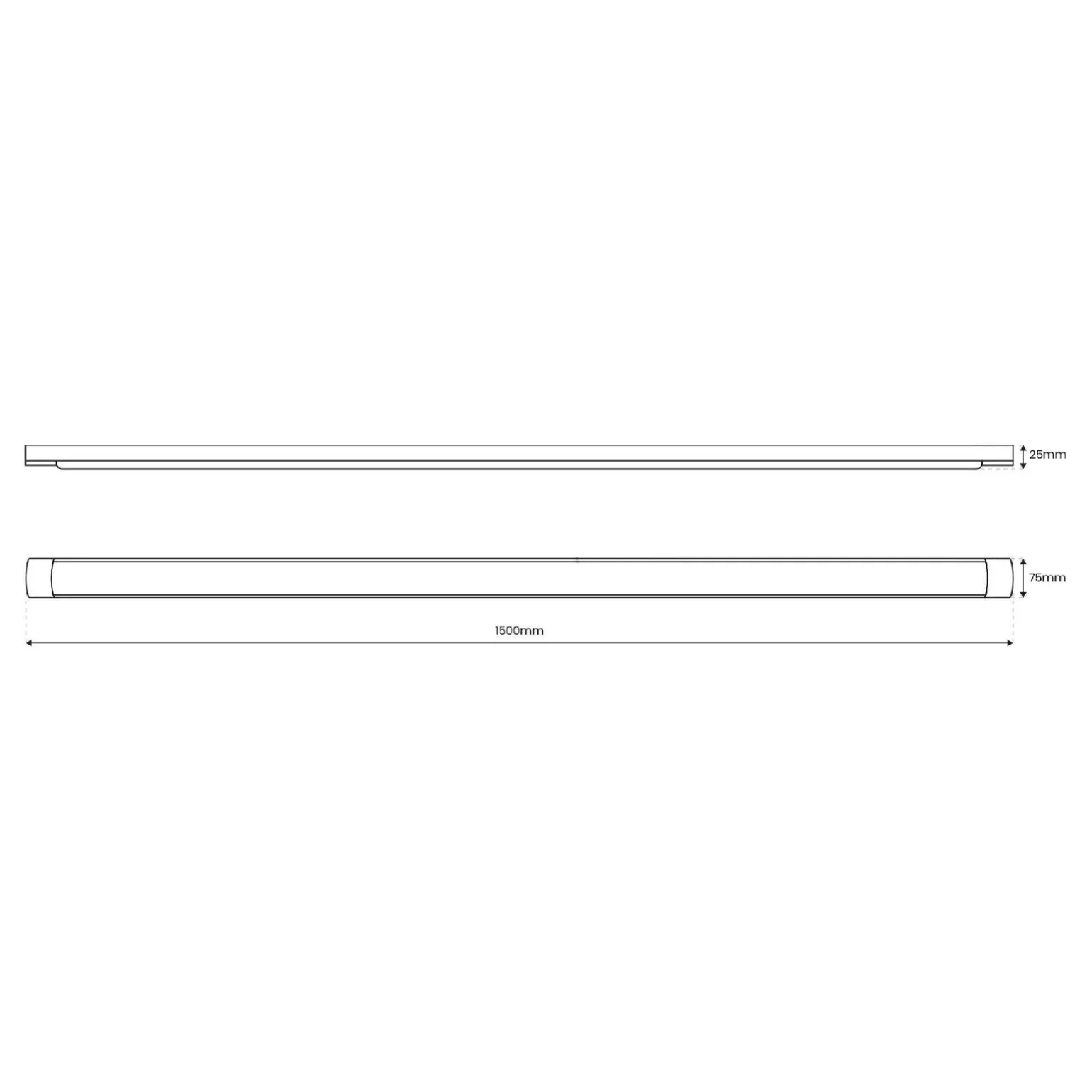 Listwa LED Batten 45W 150cm 4000K (EK9841) - Eko-Light
