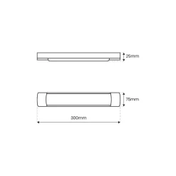 Listwa LED Batten 9W 30cm 4000K (EK9837) - Eko-Light