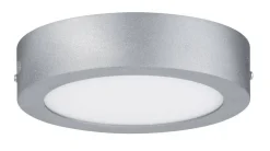 Lunar LED Panel 3000K 170mm 11W 230V Chrom Mat Aluminium (PL70653) - PAULMANN