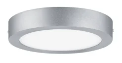Lunar LED Panel 3000K 225mm 15,5W 230V Chrom Mat Aluminium (PL70654) - PAULMANN
