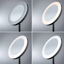 Lusterko kosmetyczne MASUA LED 4W 2700/4000/6500K +wyłącznik IP44 230V czarny matowy / metal (PL71151) - PAULMANN