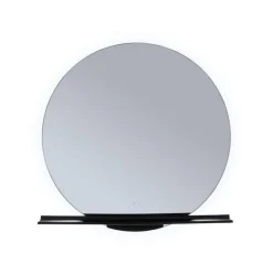 Lustro łazienkowe z półką MIRO LED DIM IP44 czarny Ø 50 (PL71091) - PAULMANN
