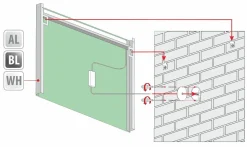 Lustro EASY 04.1 - MCJ barwa zimna