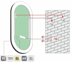 Lustro LAURA PLUS - MCJ
